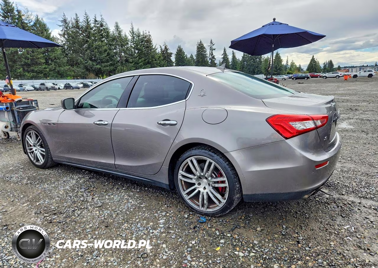 2016 Maserati Ghibli S VIN:ZAM57RSA2G1176222 - 2