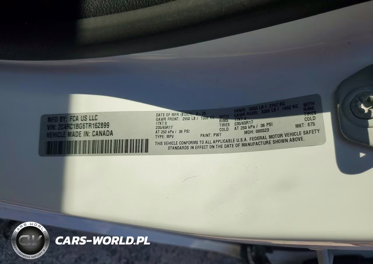 2026 Chrysler Pacifica Select VIN:2C4RC1BG6TR162899 - 13