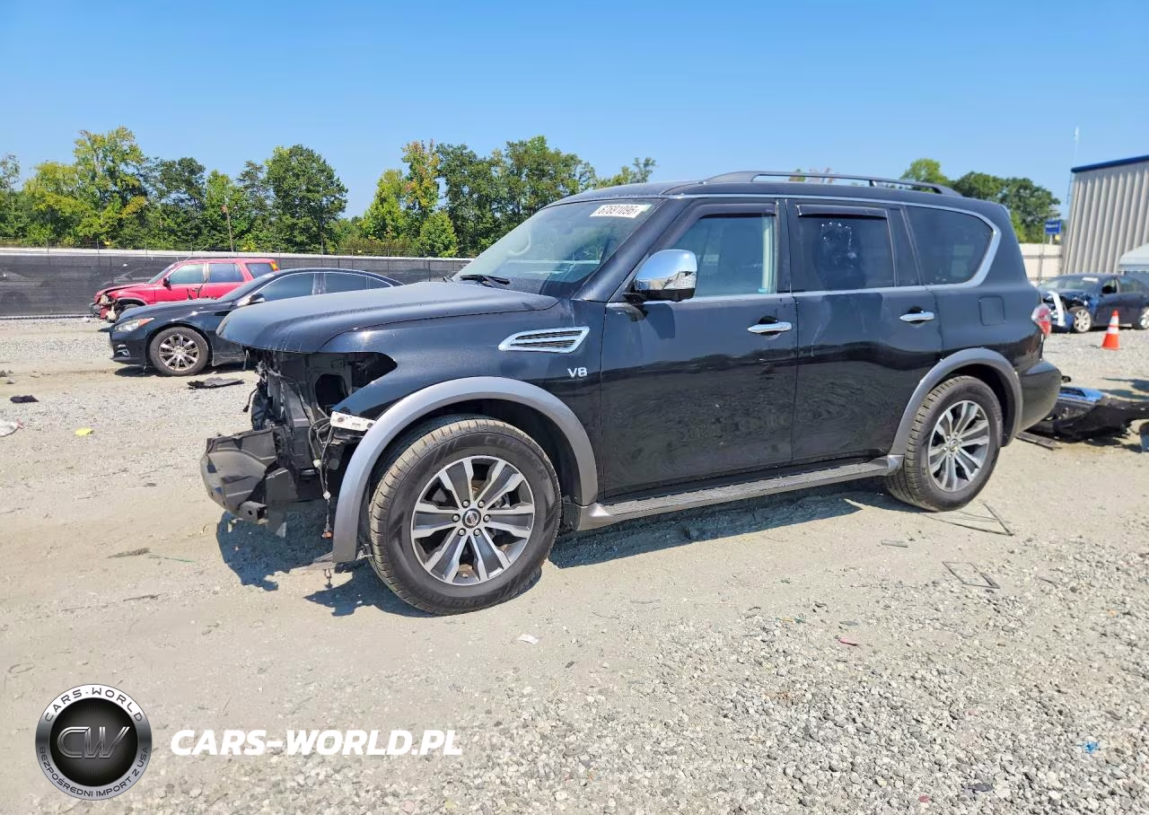 2020 Nissan Armada Sl VIN:JN8AY2ND6LX016921 - 1