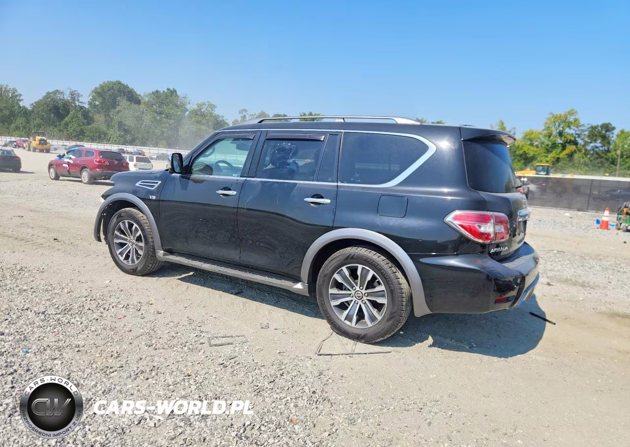 2020 Nissan Armada Sl VIN:JN8AY2ND6LX016921 - 2