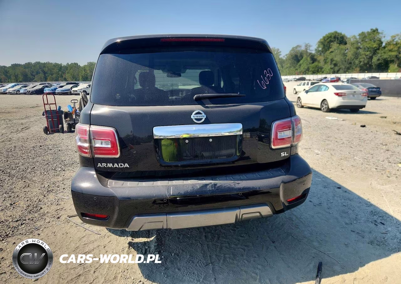 2020 Nissan Armada Sl VIN:JN8AY2ND6LX016921 - 6