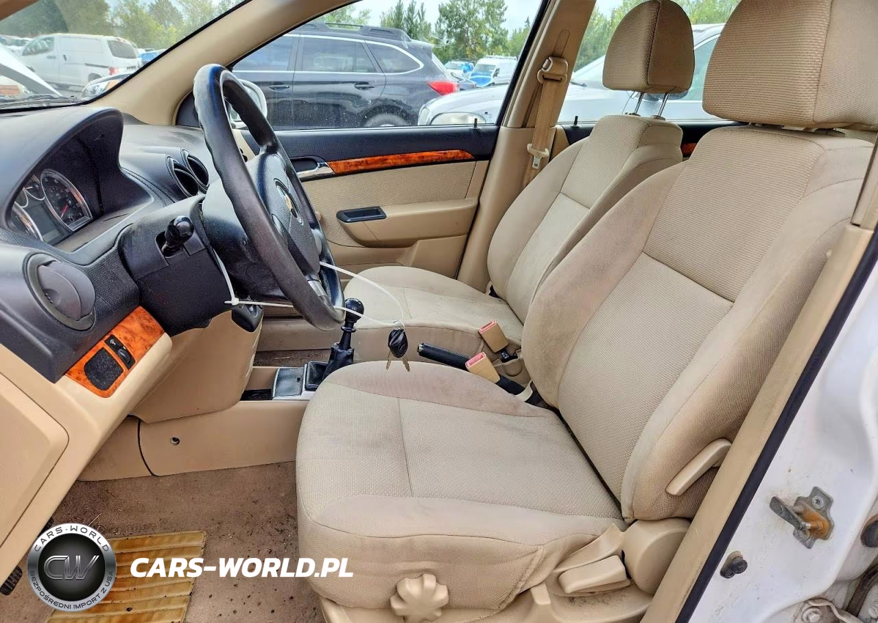 2009 Chevrolet Aveo Ls VIN:KL1TD66E09B334965 - 7