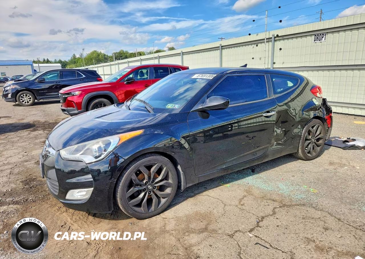 2015 Hyundai Veloster Re:flex VIN:KMHTC6AD3FU221954 - 1