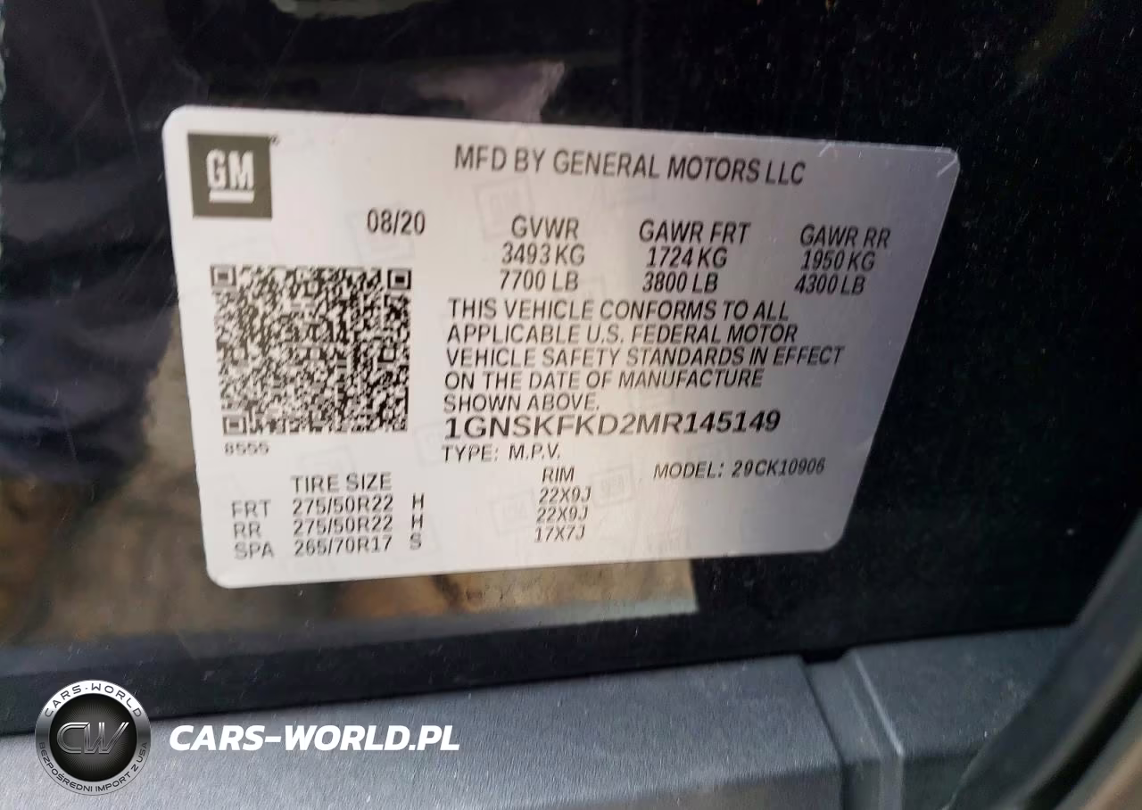 2021 Chevrolet Suburban K1500 Premier VIN:1GNSKFKD2MR145149 - 13