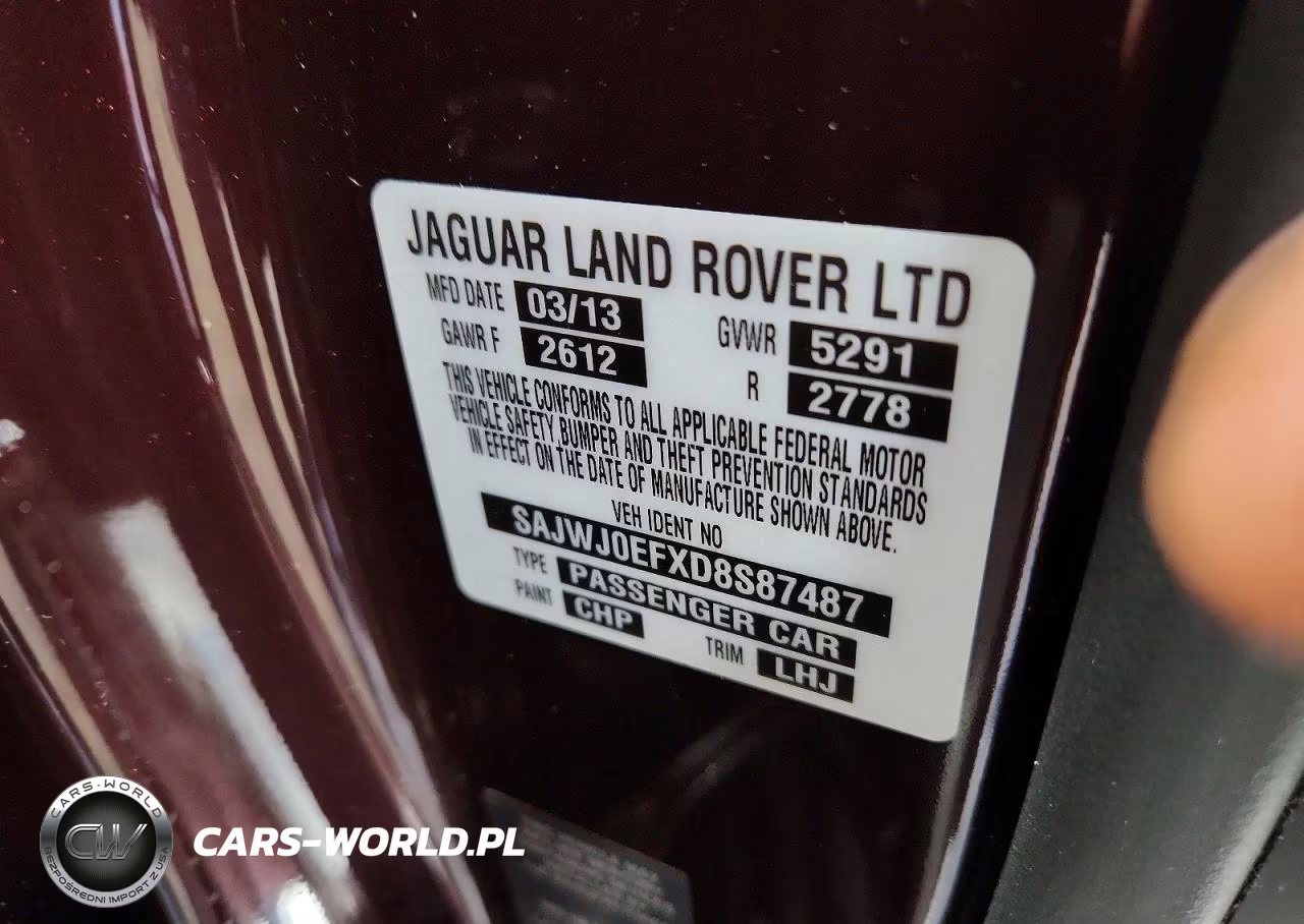 2013 Jaguar Xf VIN:SAJWJ0EFXD8S87487 - 12