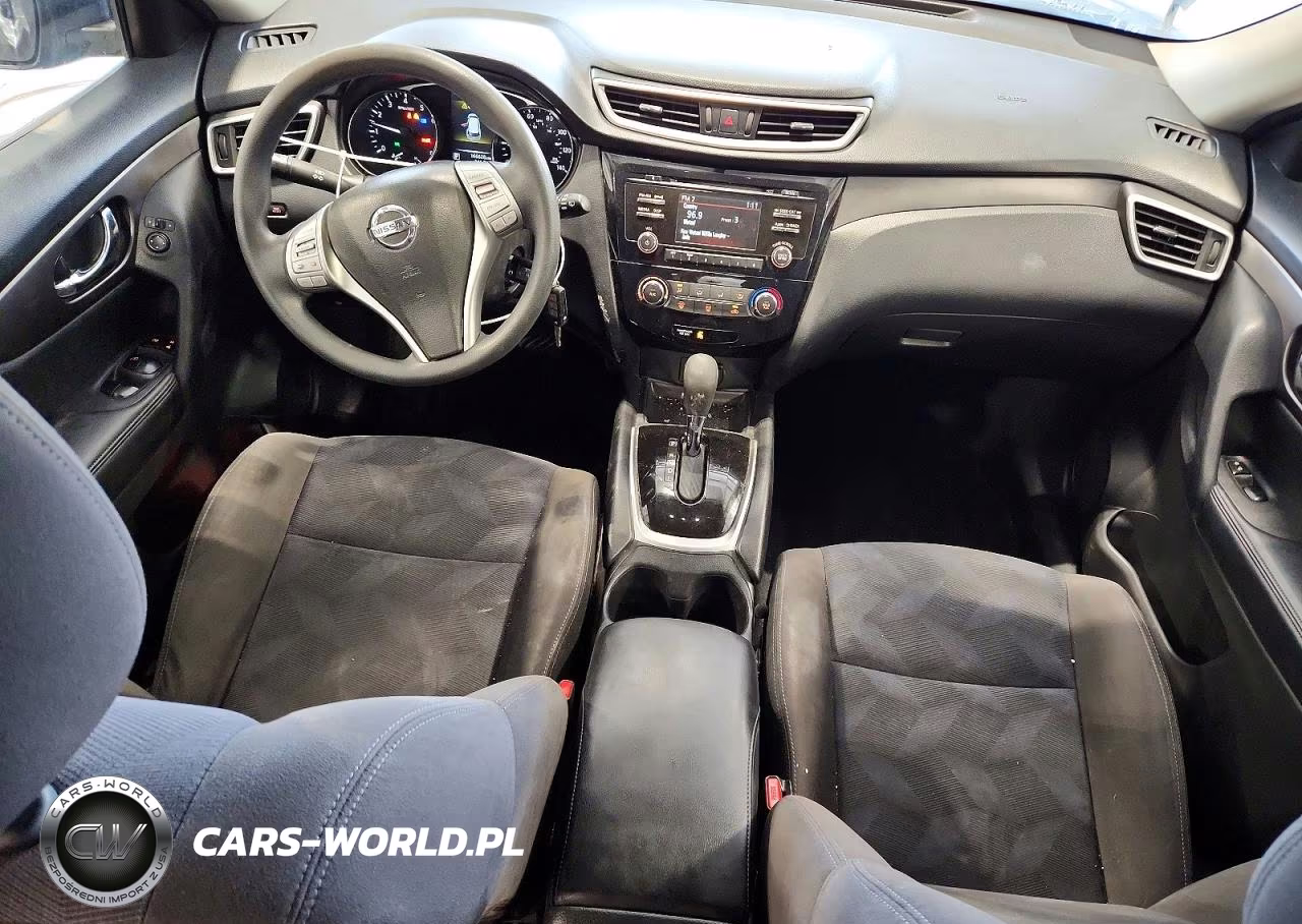 2015 Nissan Rogue S VIN:KNMAT2MV6FP565169 - 8