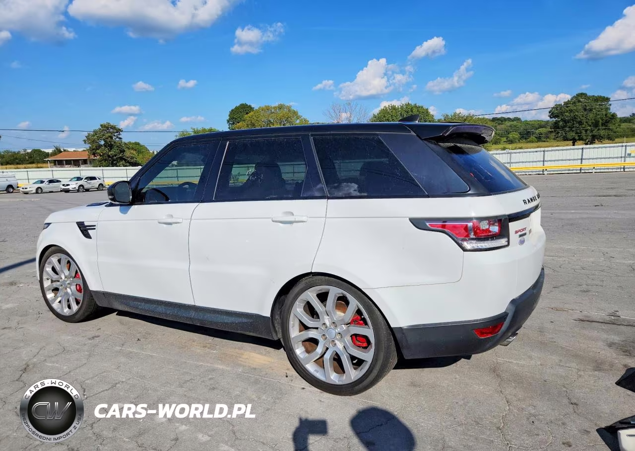 2017 Land Rover Range Rover Sport Sc VIN:SALWR2FE2HA125790 - 2
