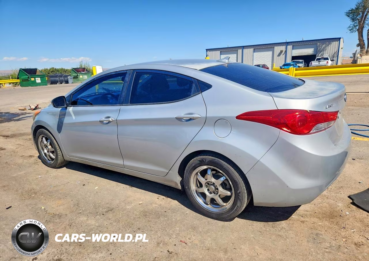 2012 Hyundai Elantra Gls VIN:5NPDH4AE6CH067477 - 2
