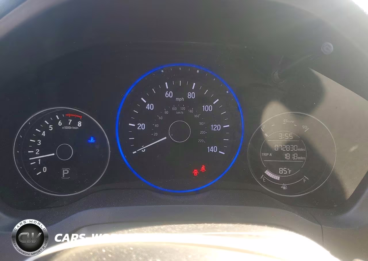 2019 Honda Hr-V Sport VIN:3CZRU5H11KG705341 - 9