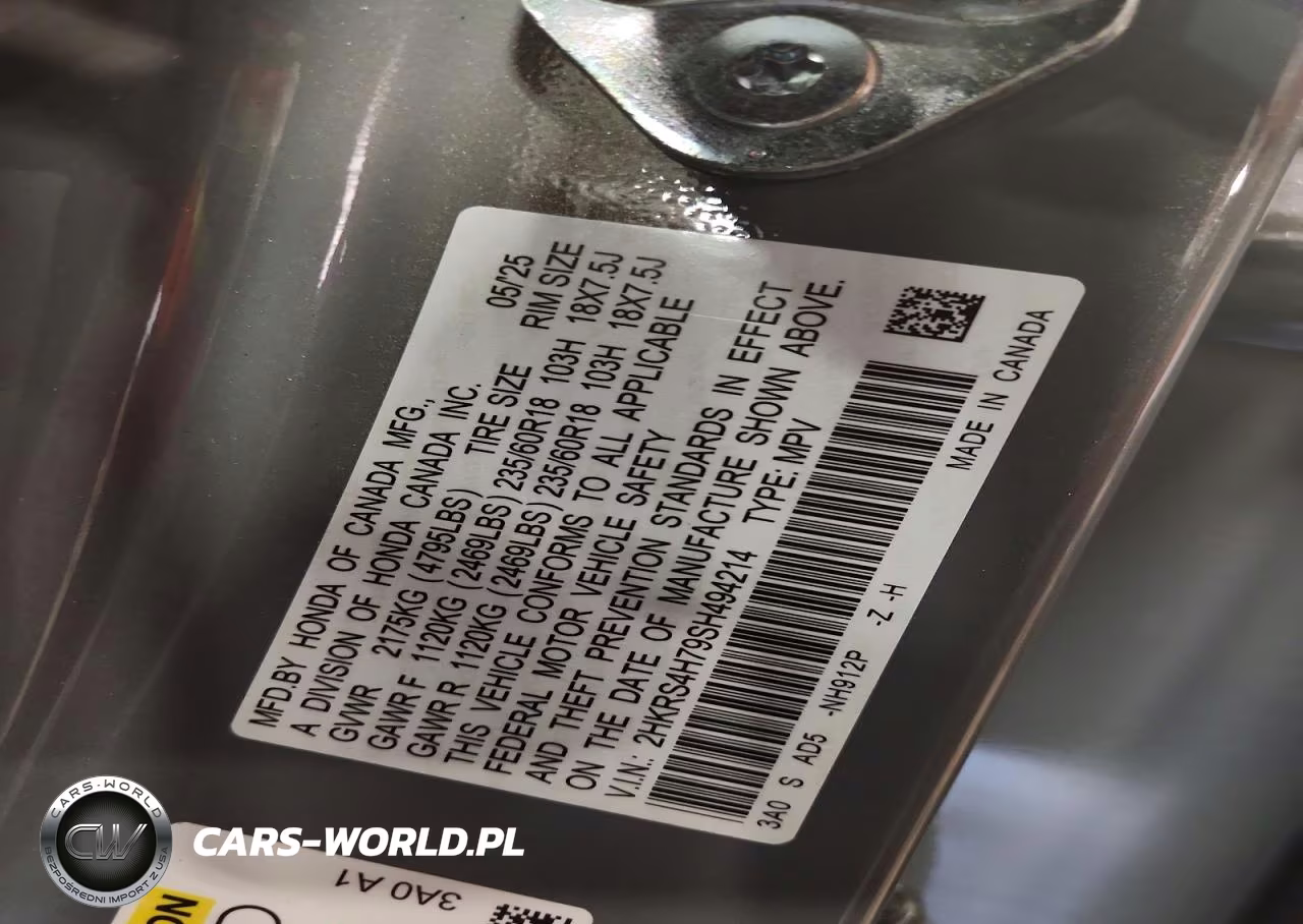 2025 Honda Cr-V Exl VIN:2HKRS4H79SH494214 - 14