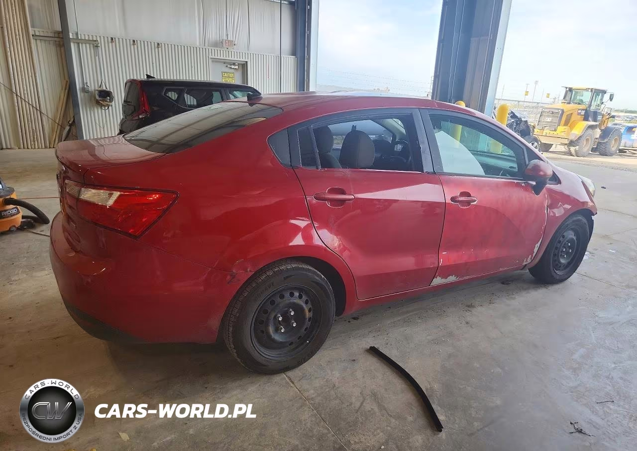 2014 Kia Rio Lx VIN:KNADM4A36E6352751 - 3