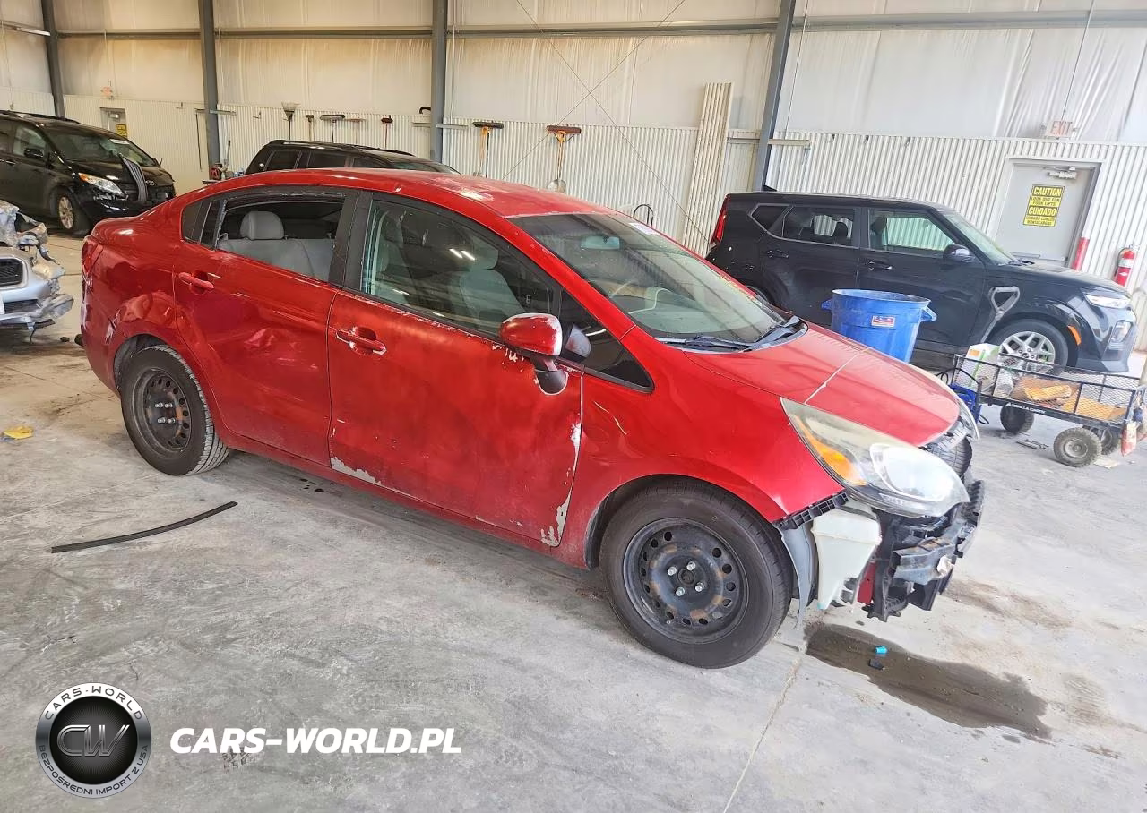 2014 Kia Rio Lx VIN:KNADM4A36E6352751 - 4
