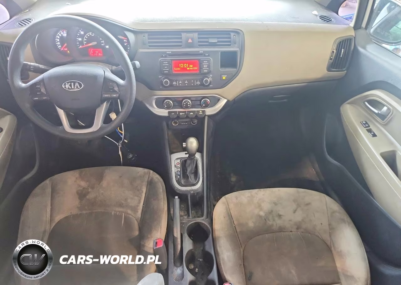 2014 Kia Rio Lx VIN:KNADM4A36E6352751 - 8