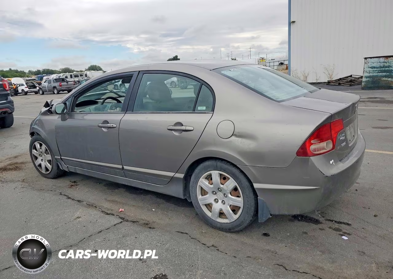 2007 Honda Civic Lx VIN:1HGFA16507L037401 - 2