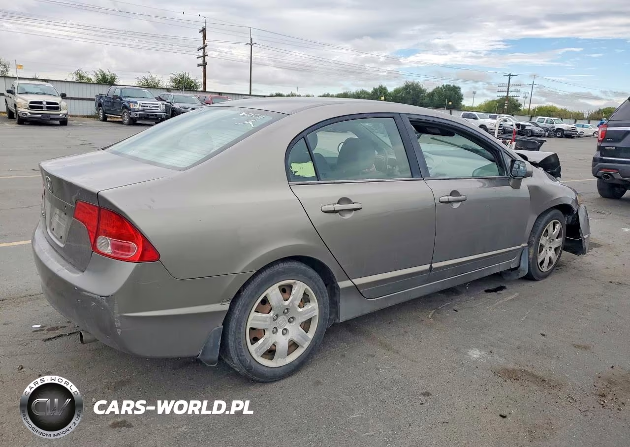 2007 Honda Civic Lx VIN:1HGFA16507L037401 - 3