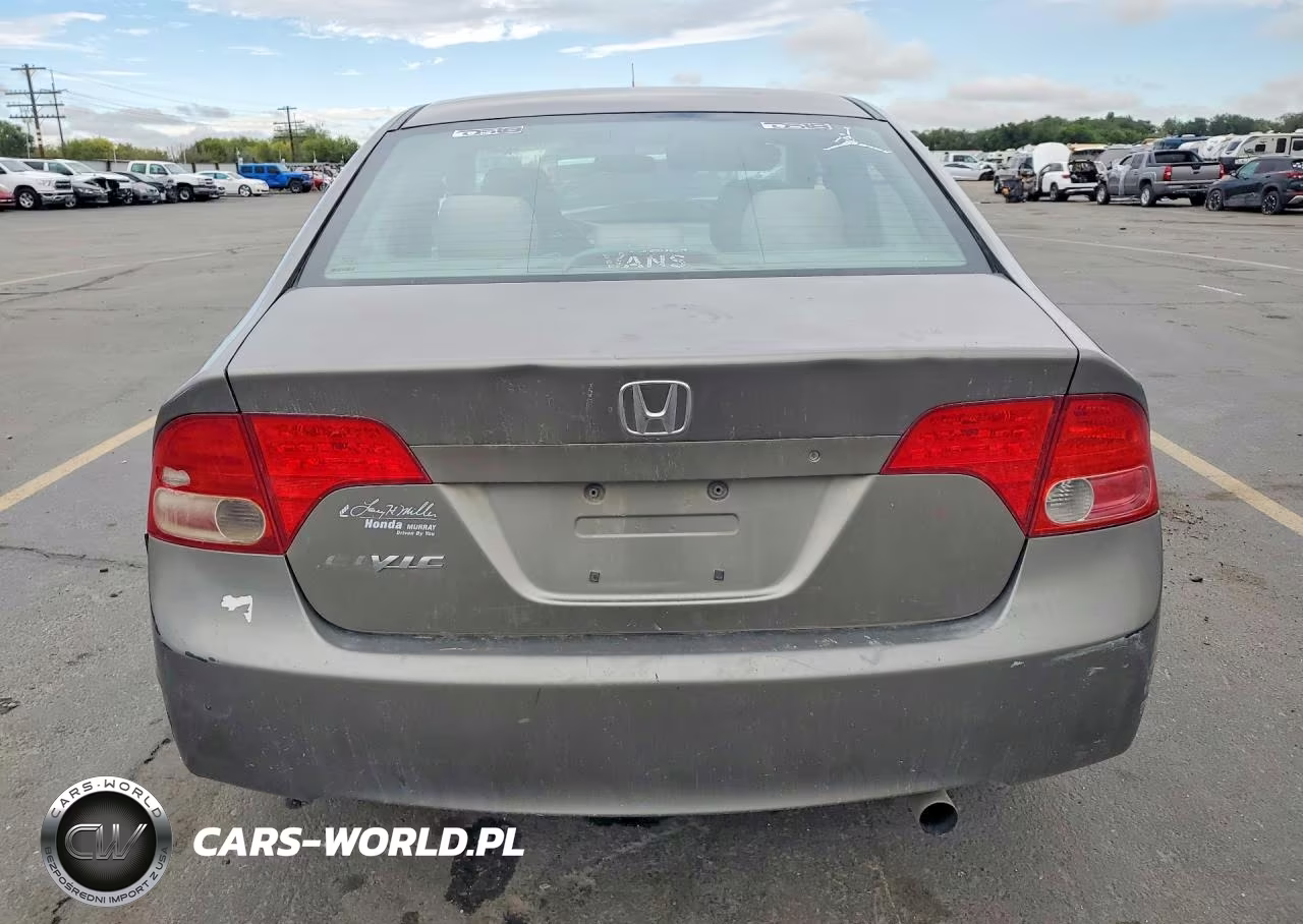 2007 Honda Civic Lx VIN:1HGFA16507L037401 - 6