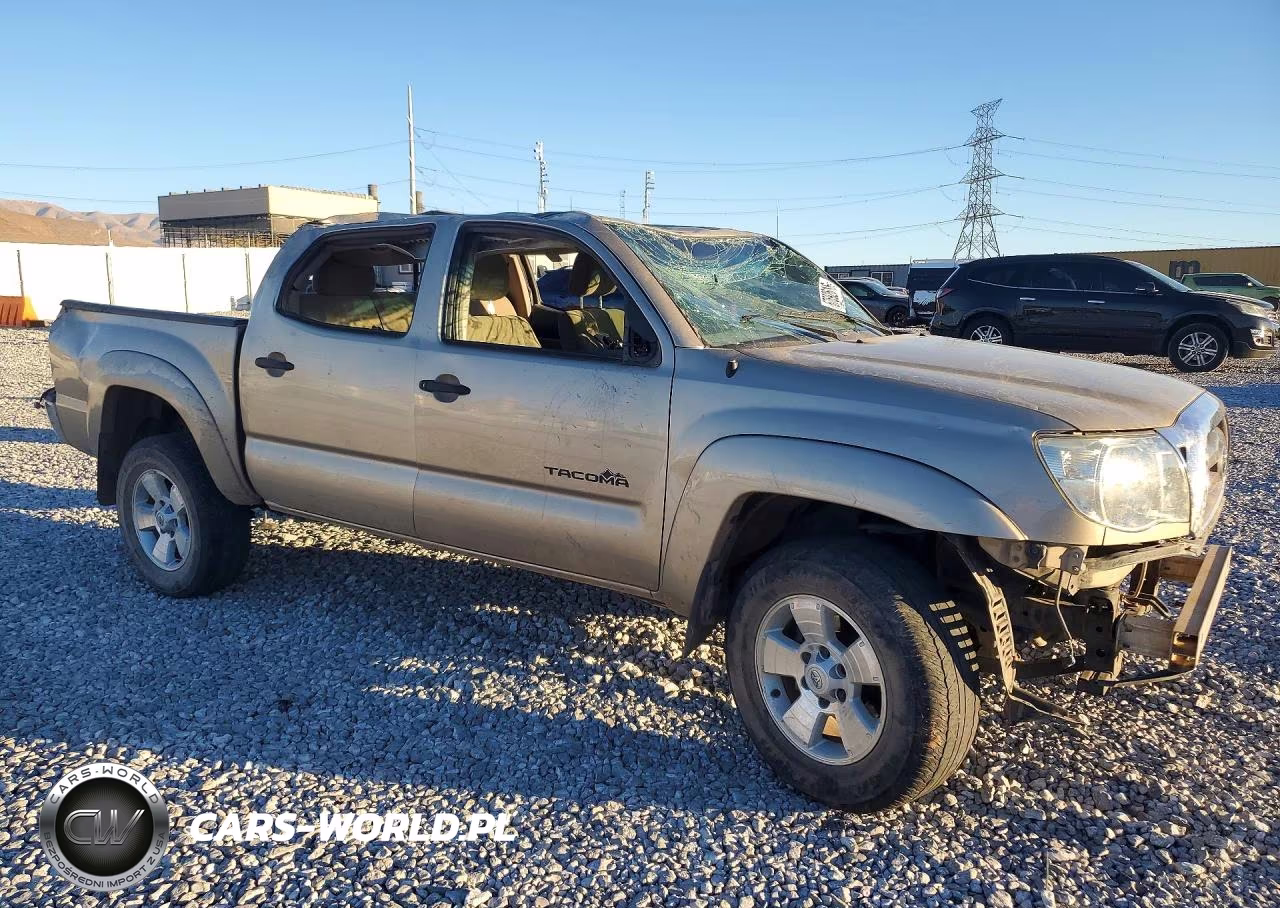 2005 Toyota Tacoma Double Cab VIN:5TELU42N65Z100502 - 4