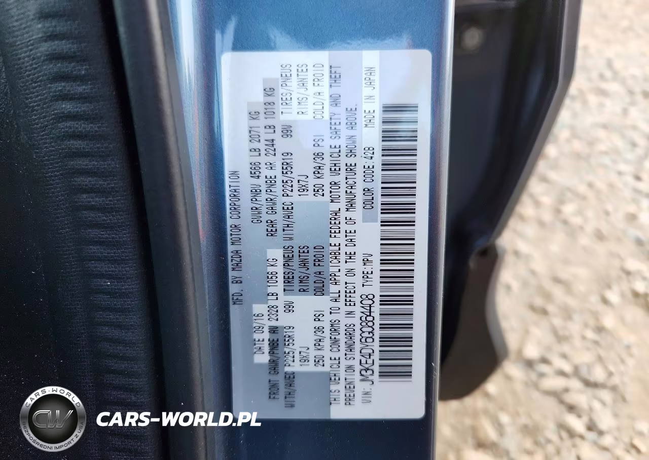 2016 Mazda Cx-5 Gt VIN:JM3KE4DY6G0864408 - 14