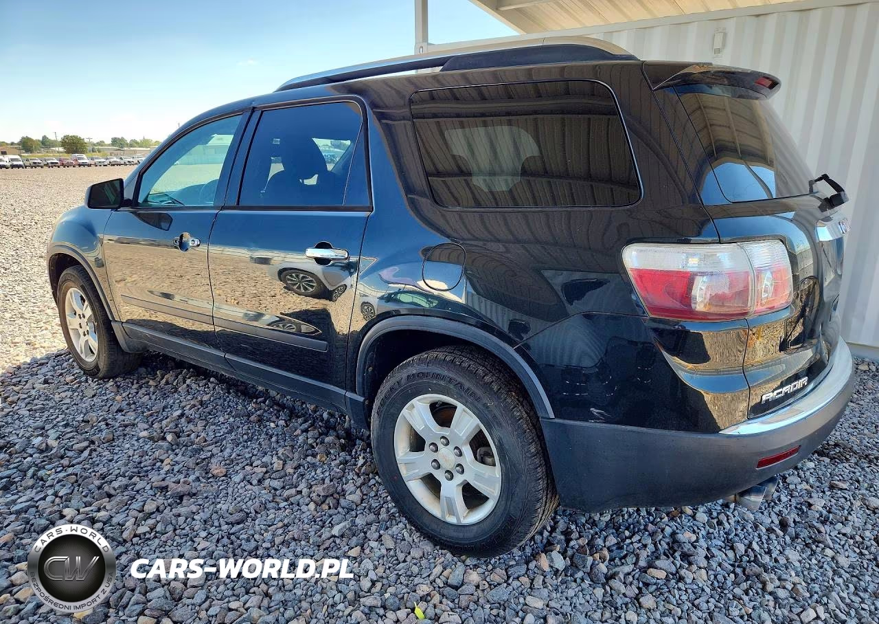 2009 GMC Acadia Sle VIN:1GKER13D29J109491 - 2