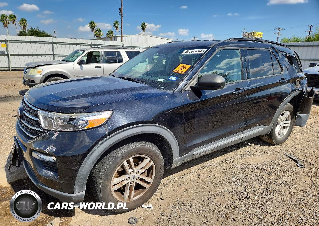 2021 Ford Explorer Xlt VIN:1FMSK8DHXMGB10287 - 1