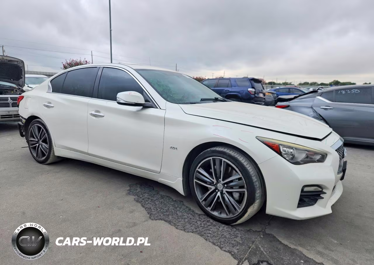 2017 Infiniti Q50 2.0T Sport VIN:JN1CV7AP8HM640547 - 4