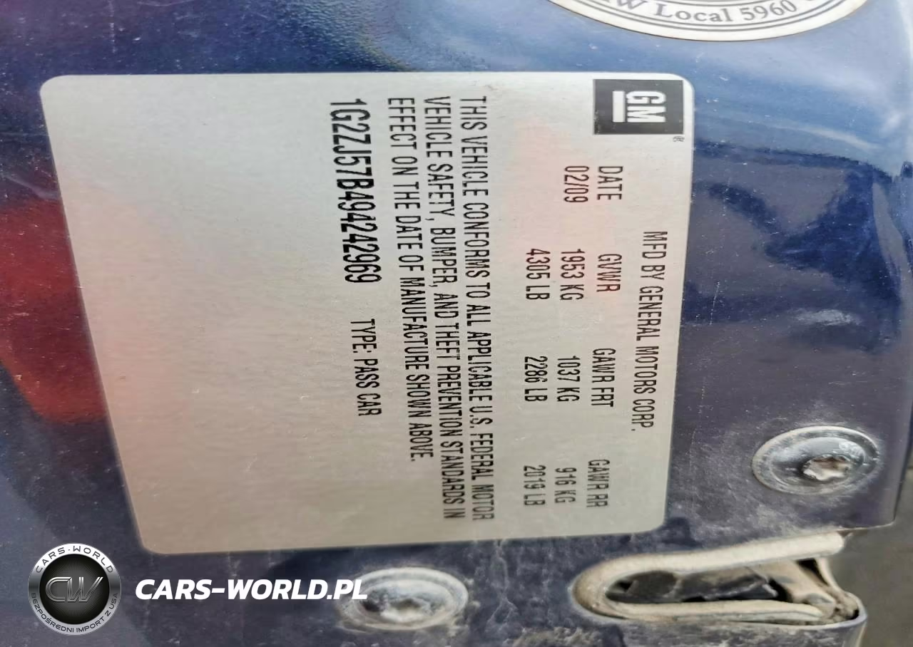 2009 Pontiac G6 VIN:1G2ZJ57B494242969 - 13