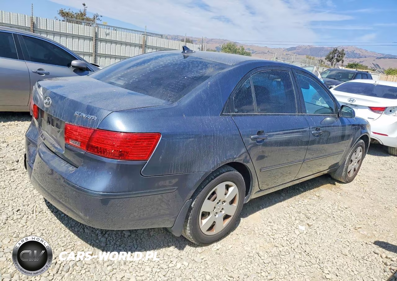 2009 Hyundai Sonata Gls VIN:5NPET46C89H545773 - 3