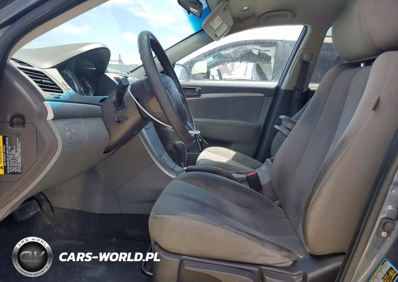 2009 Hyundai Sonata Gls VIN:5NPET46C89H545773 - 7