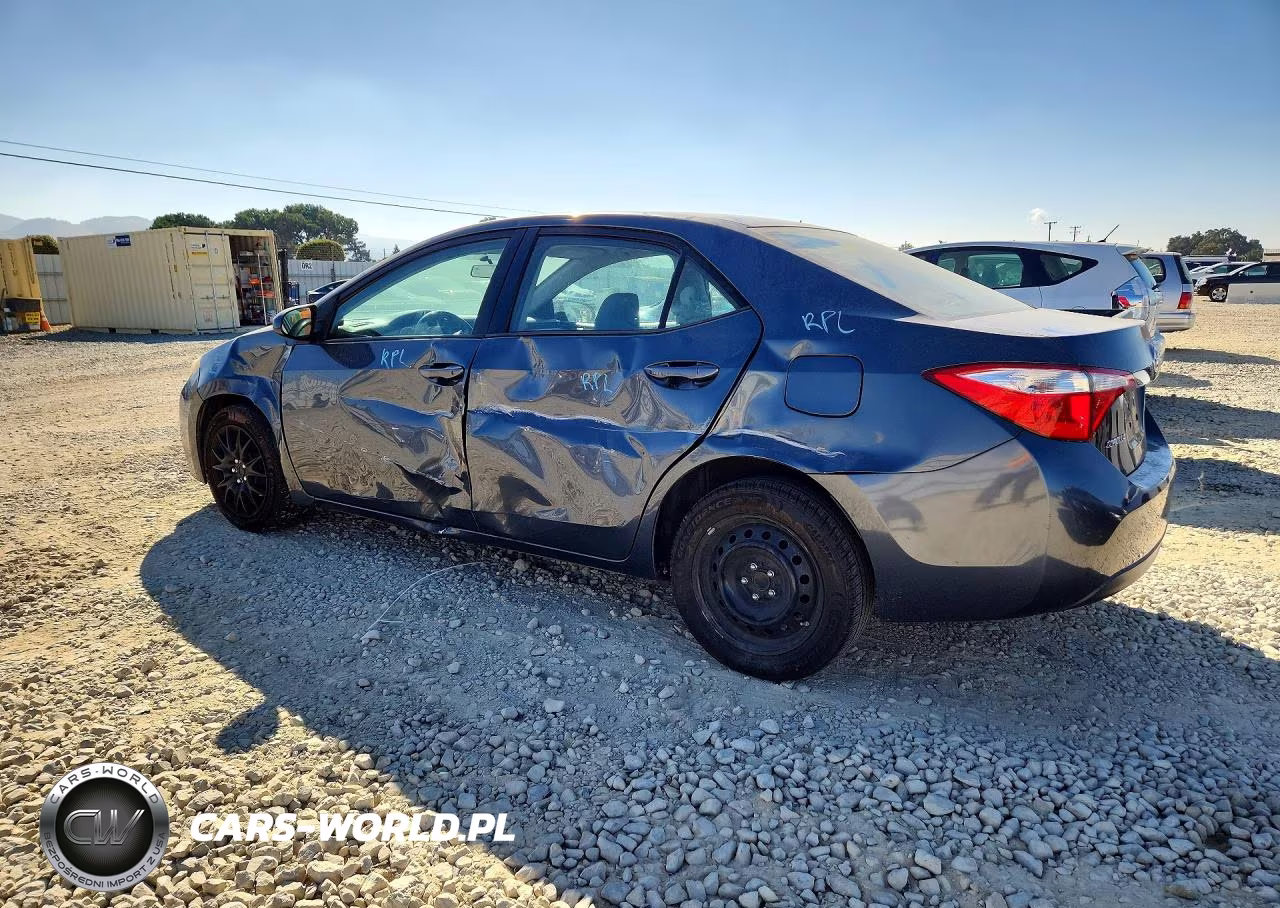 2015 Toyota Corolla Le VIN:2T1BURHE3FC402630 - 2