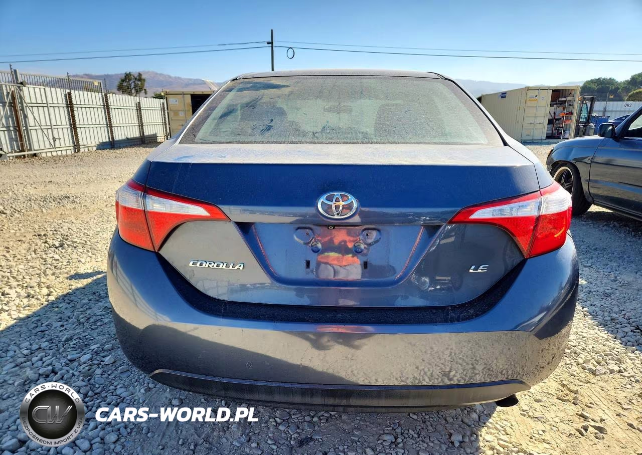 2015 Toyota Corolla Le VIN:2T1BURHE3FC402630 - 6