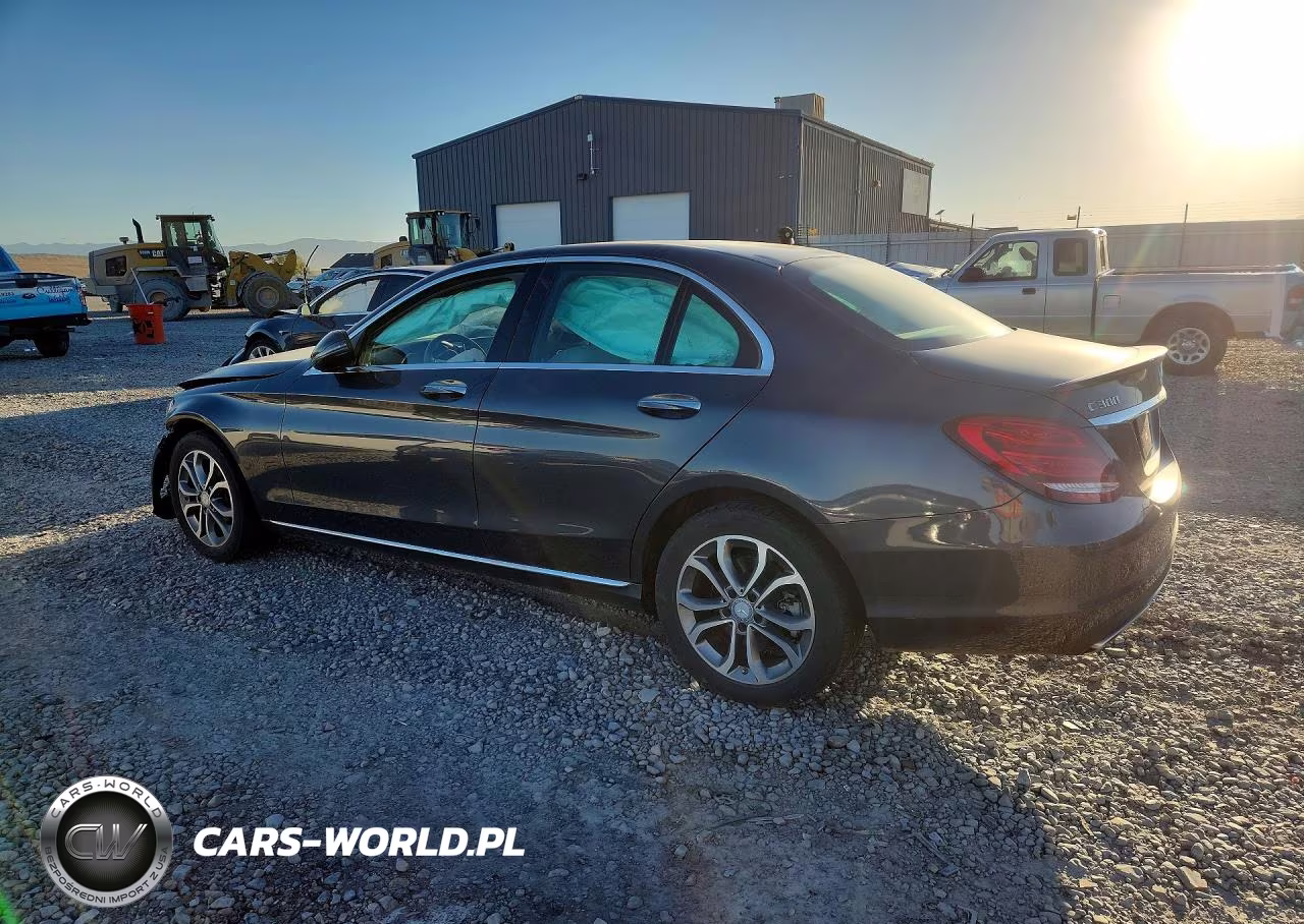 2016 Mercedes-Benz C 300 4Matic VIN:55SWF4KBXGU124608 - 2