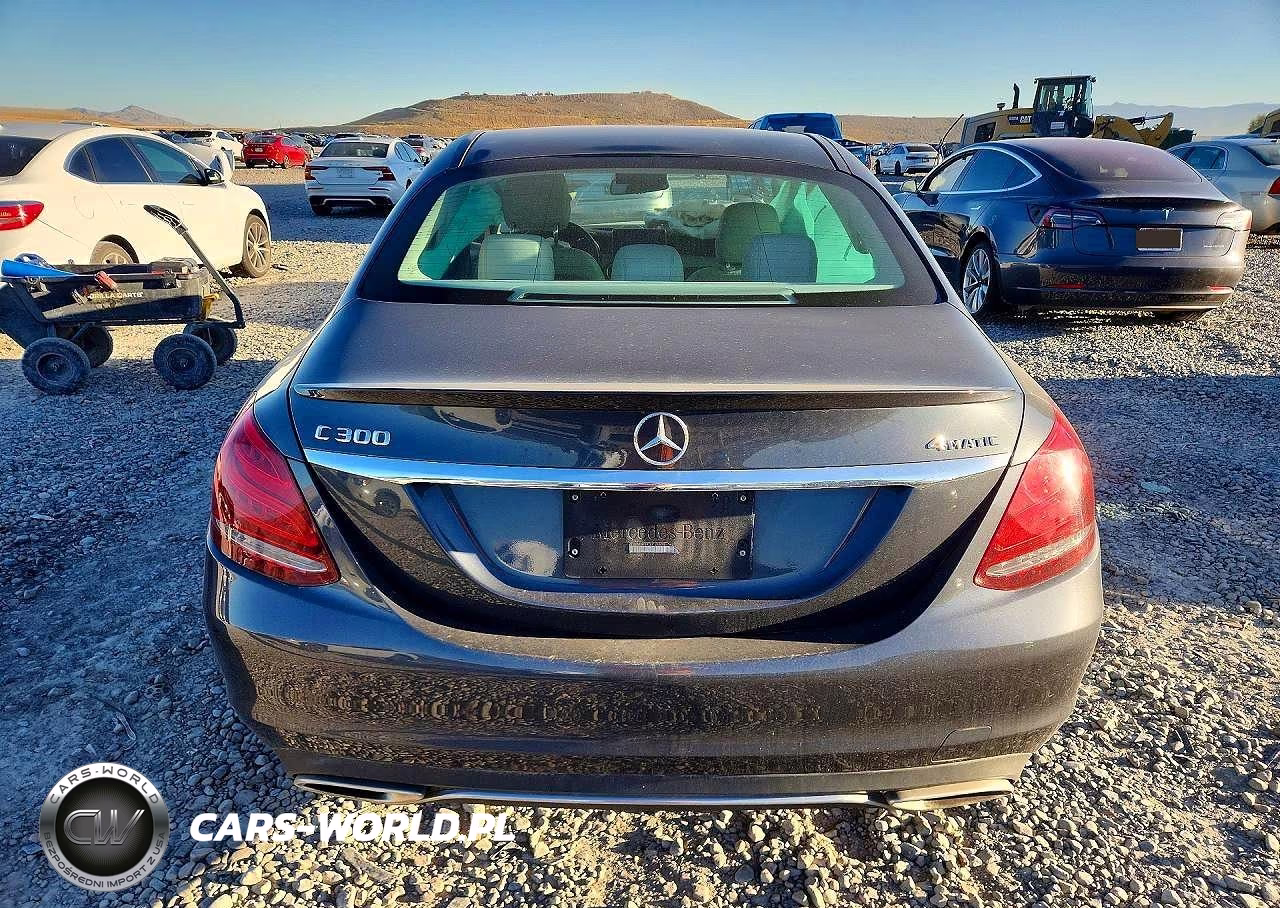2016 Mercedes-Benz C 300 4Matic VIN:55SWF4KBXGU124608 - 6