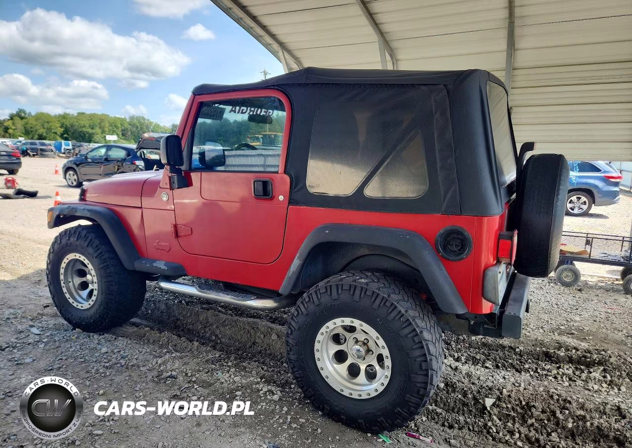 2006 Jeep Wrangler X VIN:1J4FA39S76P702422 - 2