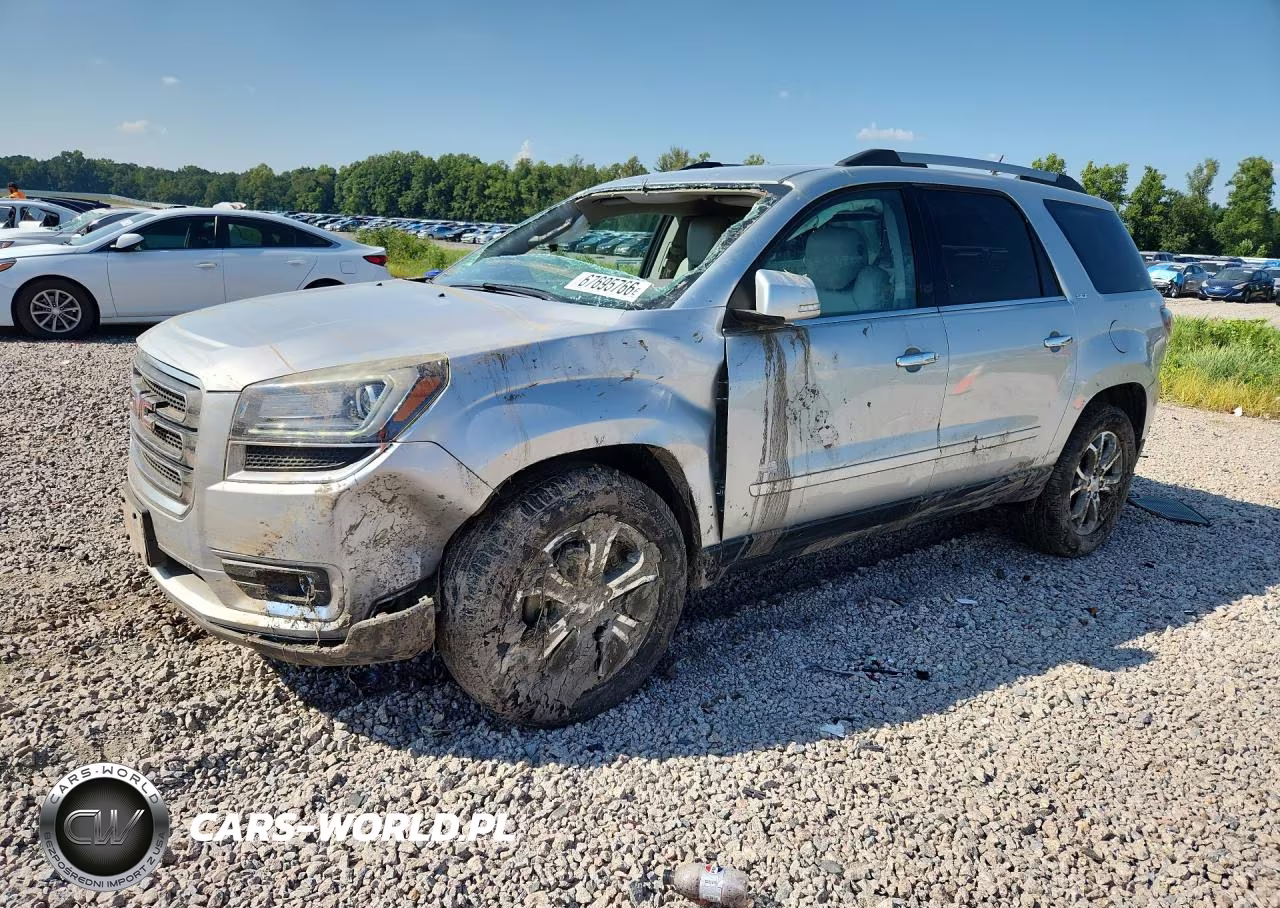 2014 GMC Acadia Slt-1 VIN:1GKKRRKD3EJ196816 - 1