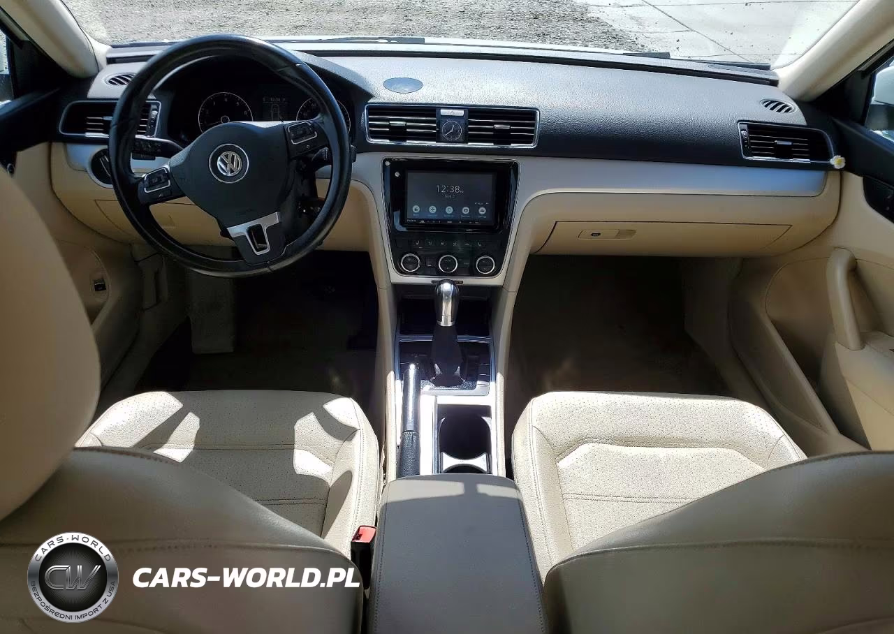 2012 Volkswagen Passat Se VIN:1VWBP7A31CC043672 - 8