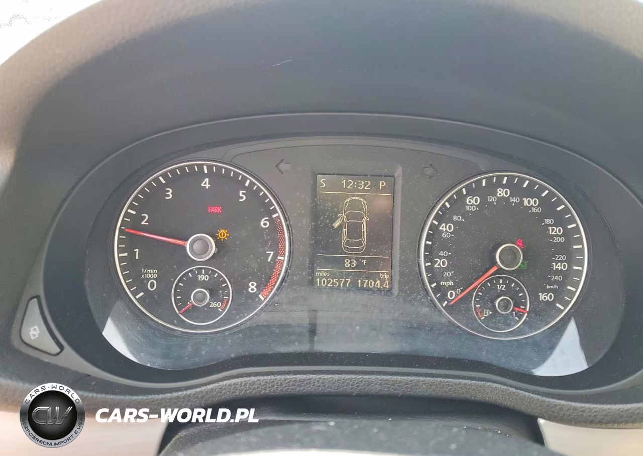 2012 Volkswagen Passat Se VIN:1VWBP7A31CC043672 - 9