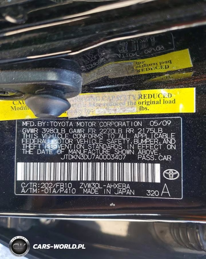 2010 Toyota Prius Ii VIN:JTDKN3DU7A0003407 - 13