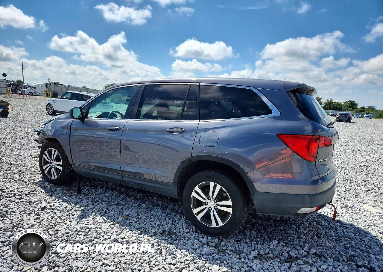 2016 Honda Pilot Exl VIN:5FNYF5H56GB051173 - 2