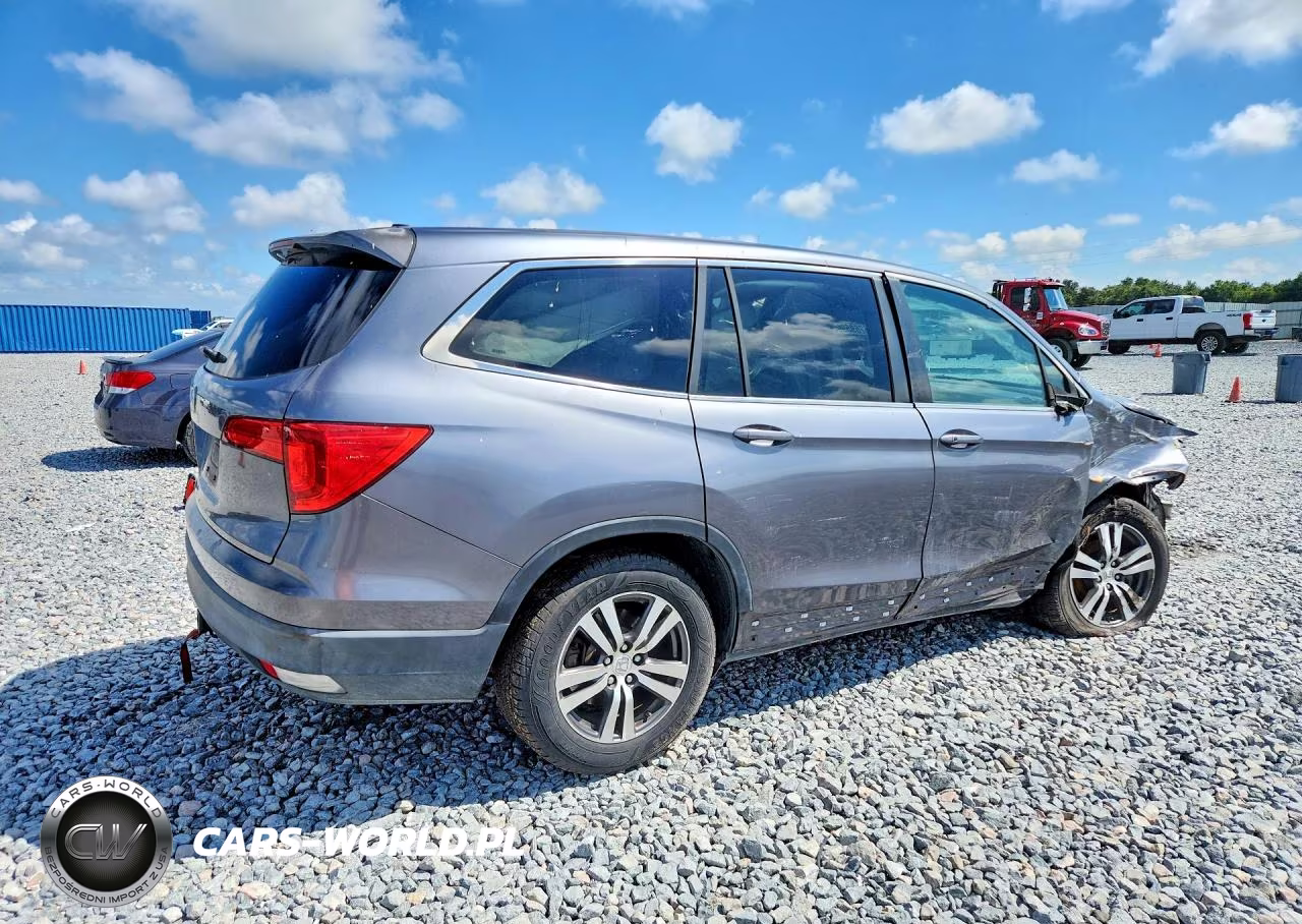 2016 Honda Pilot Exl VIN:5FNYF5H56GB051173 - 3
