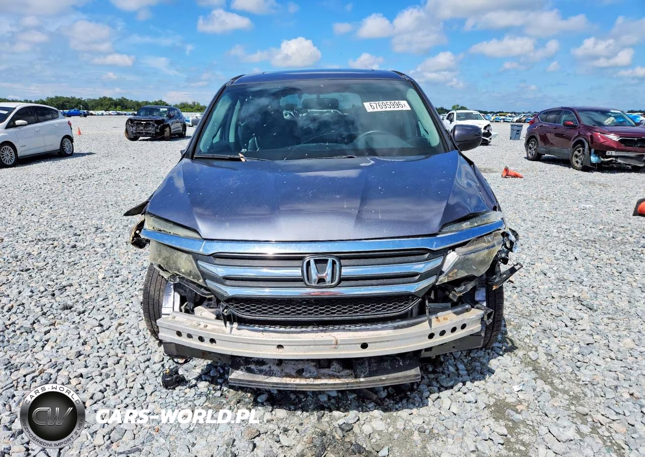 2016 Honda Pilot Exl VIN:5FNYF5H56GB051173 - 5