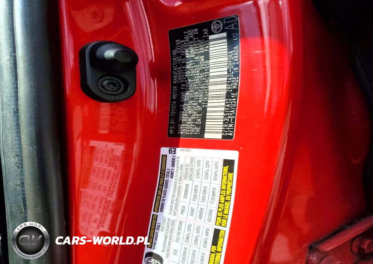 2010 Toyota Matrix Base VIN:2T1KU4EE0AC191659 - 13