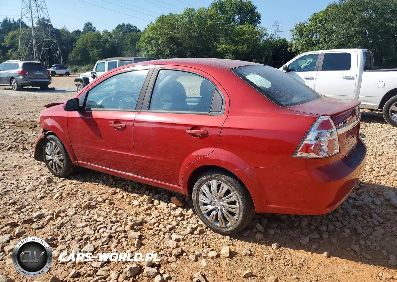 2011 Chevrolet Aveo Lt VIN:KL1TG5DE3BB224390 - 2