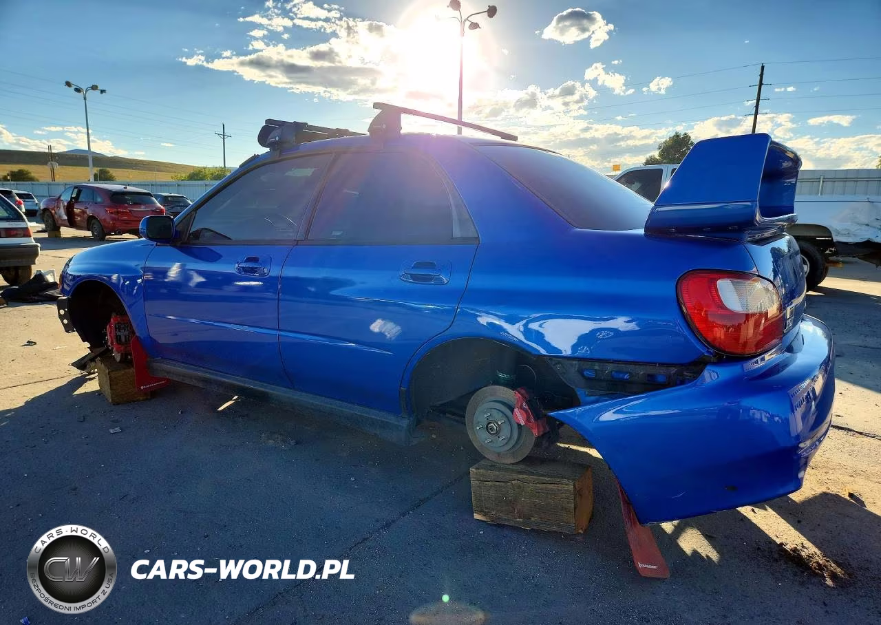 2002 Subaru Impreza Wrx VIN:JF1GD29662H517870 - 2
