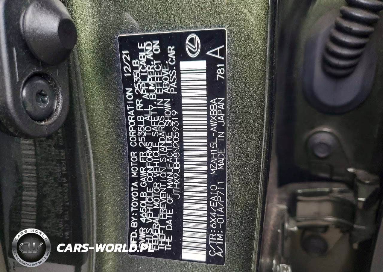 2022 Lexus Ux 250H Base VIN:JTHX9JBH8N2059319 - 14