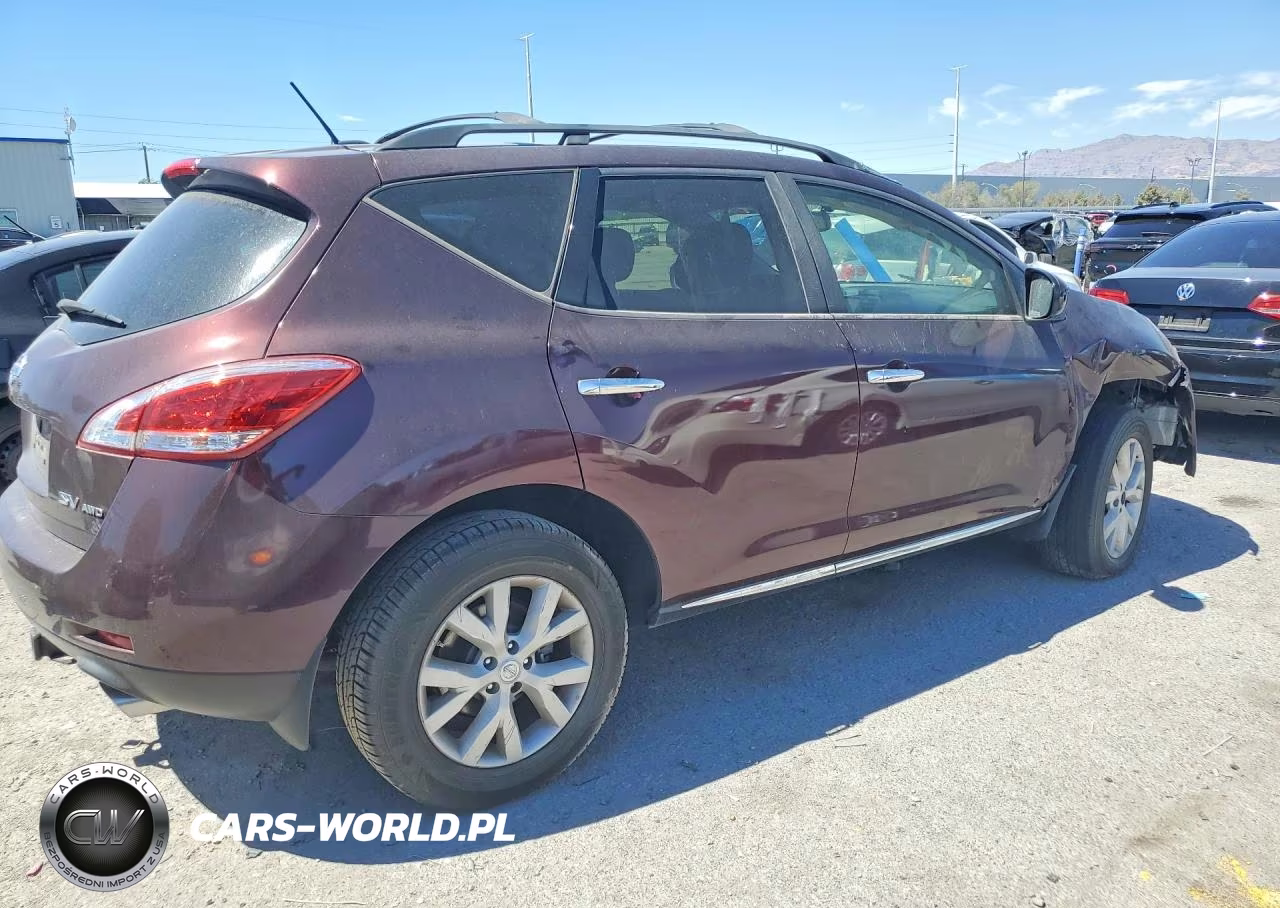 2014 Nissan Murano S VIN:JN8AZ1MW2EW501706 - 3