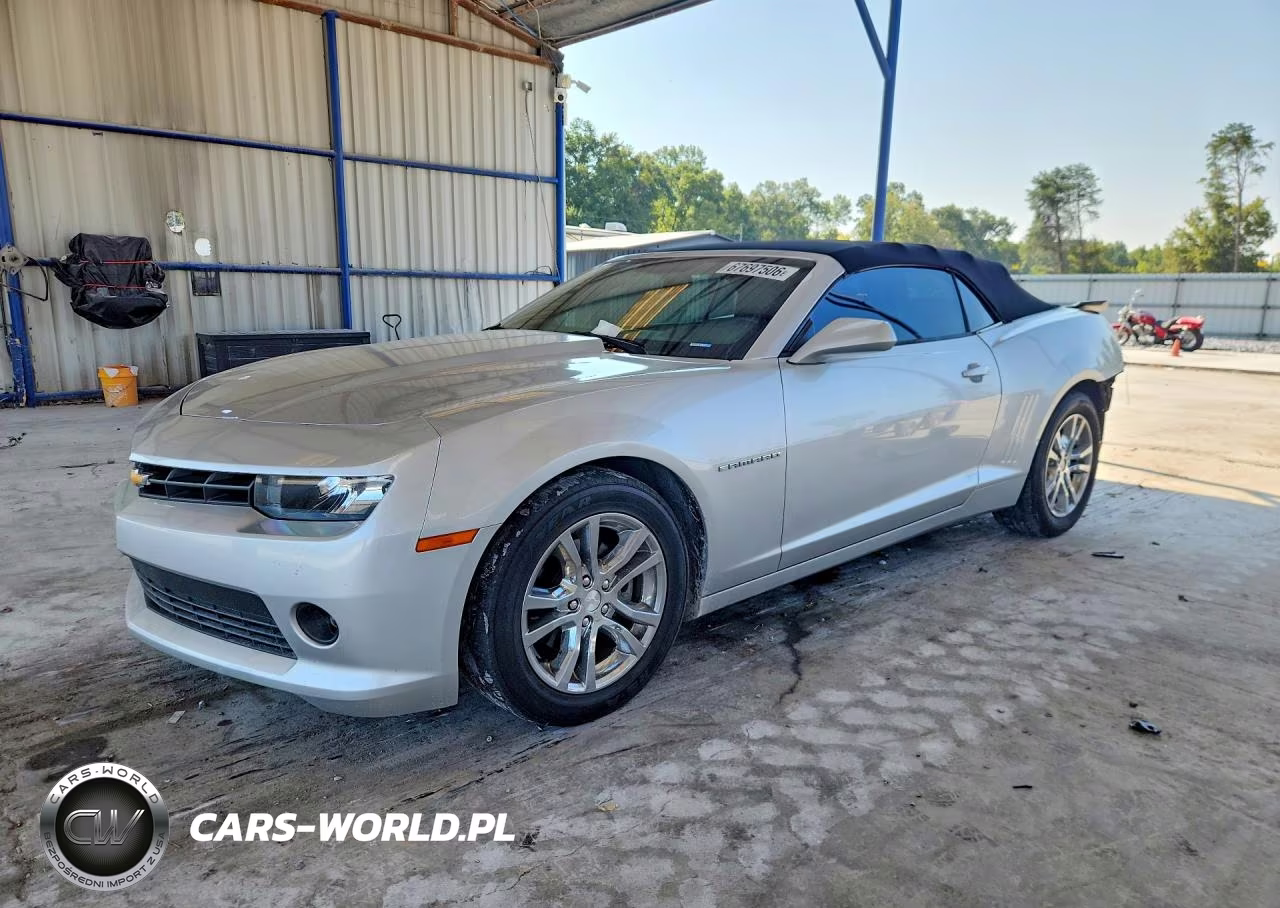 2014 Chevrolet Camaro Lt VIN:2G1FB3D37E9123441 - 1