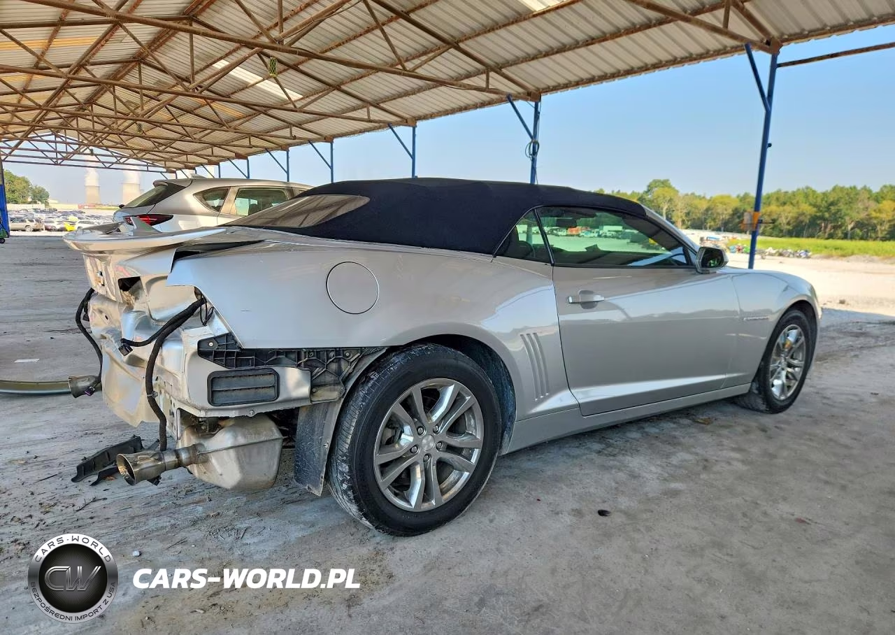 2014 Chevrolet Camaro Lt VIN:2G1FB3D37E9123441 - 3