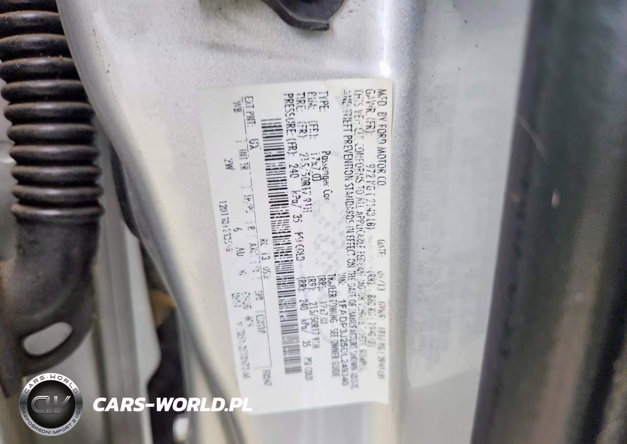 2013 Ford Focus Titanium VIN:1FADP3J25DL249340 - 12