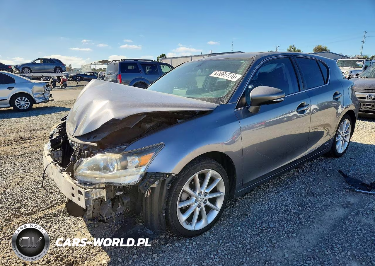 2013 Lexus Ct 200 VIN:JTHKD5BH1D2129564 - 1