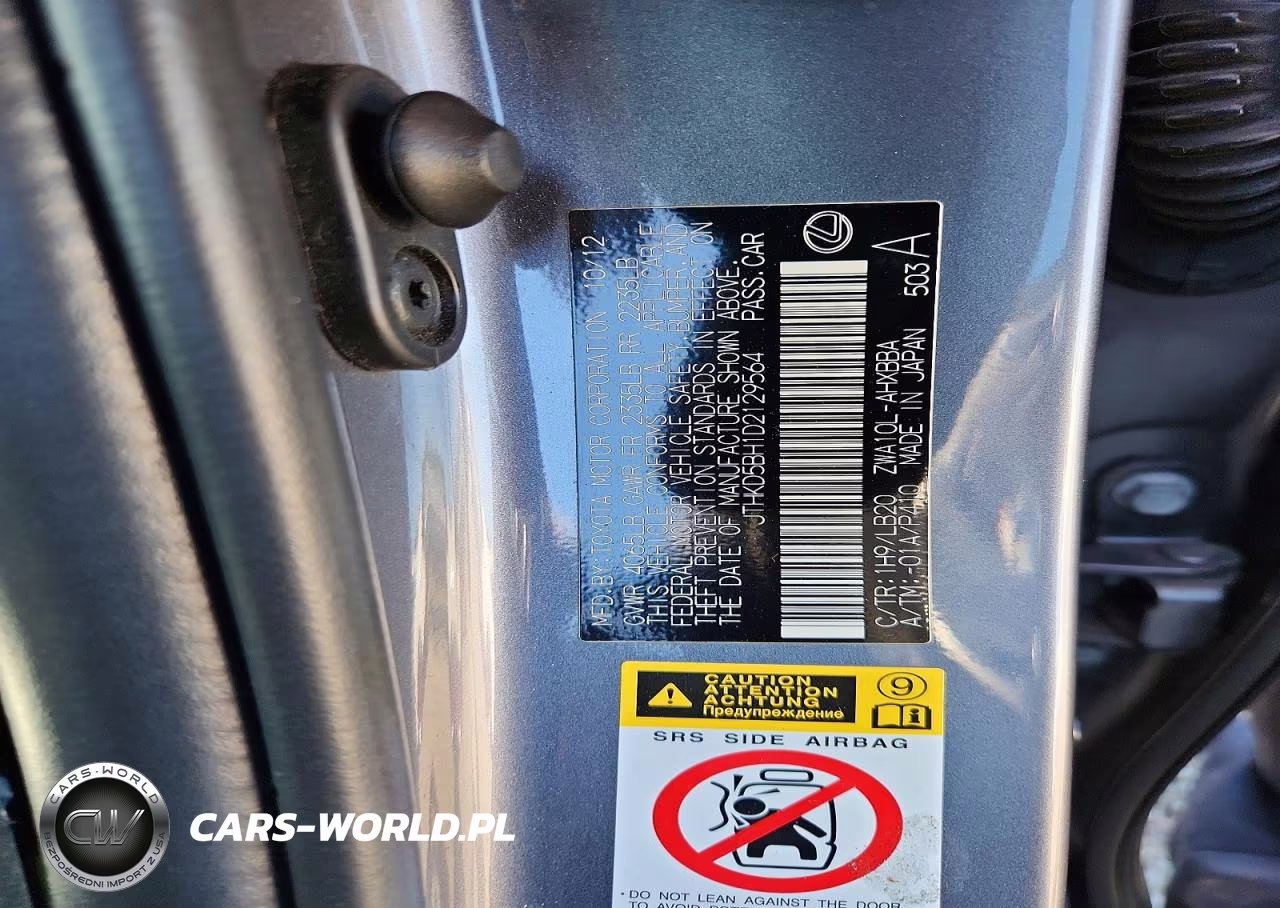 2013 Lexus Ct 200 VIN:JTHKD5BH1D2129564 - 13